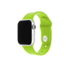 Fixed Szilikon Strap Set Apple Watch 38/40/41 mm, green okosóra kellék