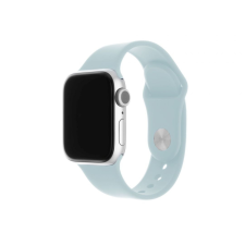 Fixed Szilikon Strap Set Apple Watch 42/44/45 mm, light turquoise okosóra kellék