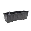 Flair 61497 hidrokultúrás antracit 60 cm balkonláda (61497)