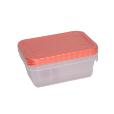 Flair 80056 Freezy 1,2L 3 db-os narancs szögletes ételtároló hűtődoboz (80056) papírárú, csomagoló és tárolóeszköz