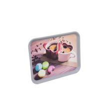 Flair Gastro dekor tálca 35x27cm (60528) tányér és evőeszköz