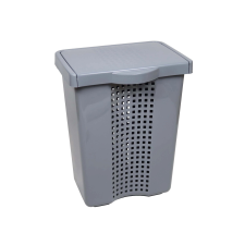  Flair-Szennyesruhatartó Linette sötét szürke 60 l bútor