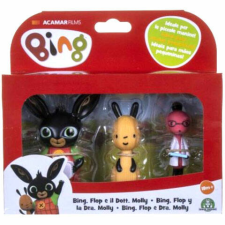 Flair Toys Bing és barátai műanyag figura szett 3 db-os játékfigura