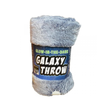 Flair Toys Buddy&Barney: Sötétben világító takaró galaxis mintával 152x127cm lakástextília