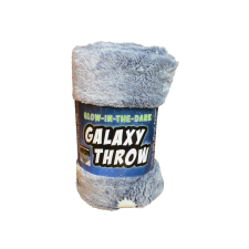 Flair Toys Buddy&Barney: Sötétben világító takaró galaxis mintával 152x127cm kreatív és készségfejlesztő