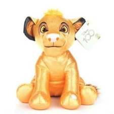 Flair Toys Disney 100: Csillogó Simba plüss 30 cm plüssfigura