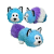 Flair Toys FlipaZoo: Cicából Husky kifordítható 28cm-es plüssfigura