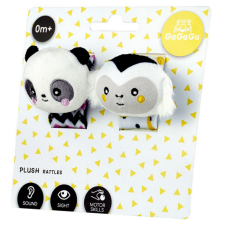 Flair Toys GaGaGu: Csuklóra erősíthető csörgőszett - Majom és Panda csörgő