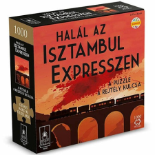 Flair Toys Halál az Isztambul expresszen puzzle rejtéllyel 1000 db puzzle, kirakós