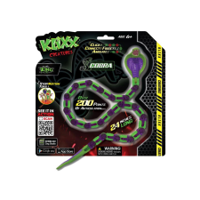 Flair Toys Klixx Creaturez: Kobra kígyó többféle változatban kreatív és készségfejlesztő