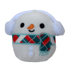 Flair Toys Pihe-puha hóember plüss kulcstartó 12cm plüssfigura