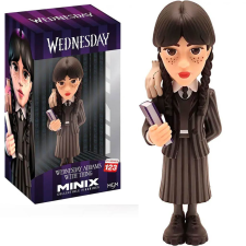 FlairToys Minix: Wednesday – Wednesday Izével figura, 12 cm játékfigura