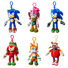 FlairToys Sonic a sündisznó 15cm-es plüss figura akasztóval több változatban 1db plüssfigura