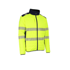  FLAKE FLUO SÁRGA/SÖTÉTKÉK THERMO DZSEKI_M