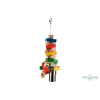 Flamingo Bell Mix papagáj játék 52cm 110261