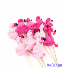 Flamingó betűző 14 cm dekorációs kellék