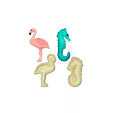  Flamingó és csikóhal műanyag fondant mintázó sütés és főzés