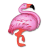 Flamingo , Flamingó fólia lufi 36 cm