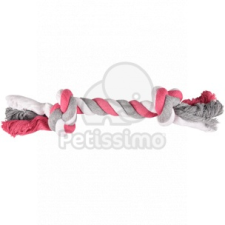 Flamingo Flamingo Jim Playing Rope - rágókötél 2 csomóval, pink M játék kutyáknak