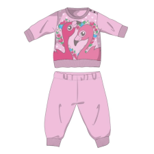 Flamingo Flamingó téli vastag baba interlock pizsama hálózsák, pizsama