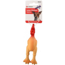 Flamingo játék latex csirke 14 cm játék kutyáknak