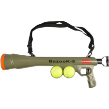 Flamingo labdakilövő puska kutyáknak (+2 labda / szett [átmérő 95 mm] | 600 mm x 220 mm) játék kutyáknak