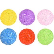 Flamingo MACSKA JÁTÉK LABDA GLITTER 4CM játék macskáknak