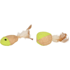 Flamingo MACSKA JÁTÉK NATUR+TOLL 10CM játék macskáknak