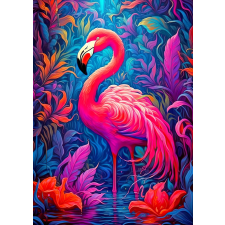Flamingó puzzle 1000 darabos puzzle, kirakós
