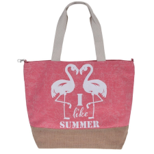  Flamingó strandtáska, rózsaszín strandjáték