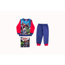  Flanel gyerek pizsama - Bosszúállók - sötétkék-piros - 104 gyerek hálóing, pizsama