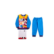 Flanel gyerek pizsama - Mickey egér - középkék - 116