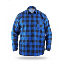 Flanel ing kék M férfi ing
