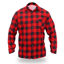 Flanel ing piros XXXL férfi ing