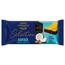 Flapjack Cerbona Flapjack zabszelet kókuszos marcipánnal, kakaós bevonó talppal - 40g reform élelmiszer