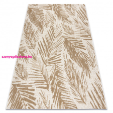  FLAT 48977256 Szizál szőnyeg Pálmalevelek - natúr bézs szalmaszín, zsinór 120x170 cm lakástextília