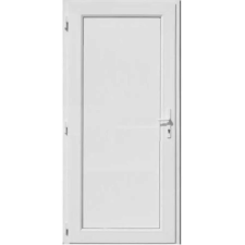  Flat Műanyag ajtó , fehér ,75x210, balos nyílászáró