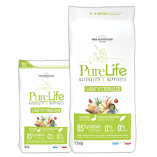 Flatazor Pure Life Light &Steril 12kg kutyaeledel