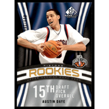 Fleer 2009-10 SP Game Used #124 Austin Daye 009/399 gyűjthető kártya