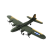 Fleg B-17 távirányítós repülőgép zöld (GF7204) (GF7204)