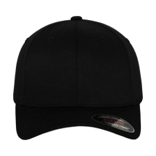 FLEXFIT Uniszex Sapka Flexfit Fitted Baseball Cap -L/XL, Fekete női sapka