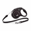 Flexi Black Design S zsinór 5m 12kg-ig Fekete