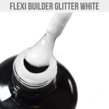 Flexi Builder Glitter White - 12ml lakk zselé