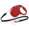 Flexi Classic kötélpóráz - S, 12 kg-ig, 8 m, piros