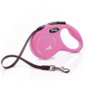 Flexi Classic szalagpóráz - S, 15 kg-ig, 5 m, rózsaszín