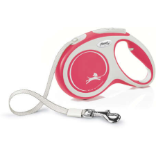 Flexi Comfort szalagpóráz - M, 25 kg-ig, 5 m, piros nyakörv, póráz, hám kutyáknak