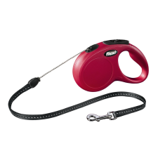 Flexi Flexi Classic Új Zsínor S 5M Piros 12Kg nyakörv, póráz, hám kutyáknak