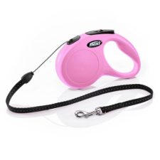 Flexi NEW Classic S Pink Zsinóros 5m - KIFUTÓ nyakörv, póráz, hám kutyáknak