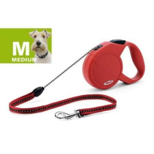 Flexi New Classic szalag M 5m piros 25kg-ig nyakörv, póráz, hám kutyáknak