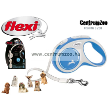  Flexi New Comfort S Tape Szalagos Póráz 5M 15Kg - Kék Szürke ( 12903) nyakörv, póráz, hám kutyáknak